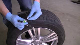 How To Repair A Nail Hole In A Tire [upl. by Ynnahc]