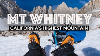 HIKING MT WHITNEY  The Mountaineers Route [upl. by Case]