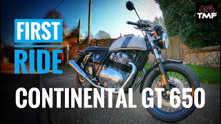 2019 Royal Enfield Continental GT 650 Review [upl. by Ailbert]