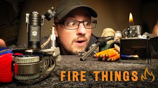 The Ultimate Guide To Fire Starters and Making Fires🔥 [upl. by Autry]