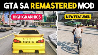 I Made GTA San Andreas Remastered Rockstar Can You DO BETTER [upl. by Yerbua]