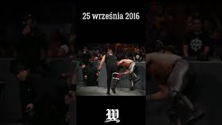 25 września 2016  Sojusz Kanadyjski Kartka z Kalendarza wwepopolsku wwe wrestlingpl [upl. by Eniarol662]