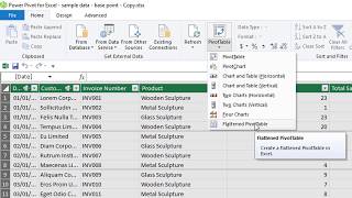 How to Insert Pivot Tables from Excels PowerPivot [upl. by Pettiford991]