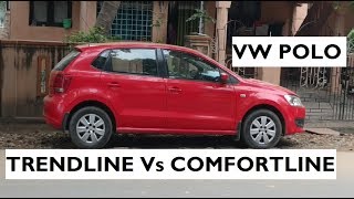 Volkswagen Polo Trendline Vs Polo Comfortline [upl. by Annaoy453]