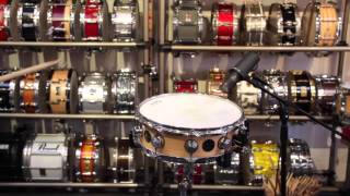 DW Craviotto 4x14 Solid Maple Snare Drum [upl. by Lucinda]