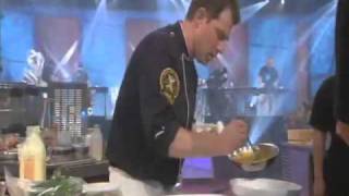 Okamoto Studio on Iron Chef America Flay v Morimoto [upl. by Mcgregor]