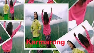 karmarong Kimri village cute girl dance💃  dadha pakaha chhhara le [upl. by Odlavso]