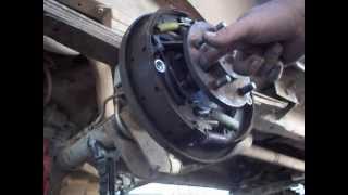 How to remove a bolt in axle shaft WITHOUT any special toolsDo it yourself [upl. by Eerol999]