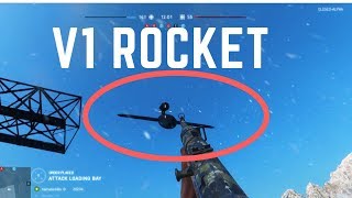 Battlefield 5 V1 Rocket Compilation [upl. by Oicnedif]