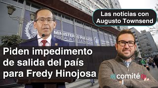 7 congresistas denunciados constitucionalmente y Fiscalía pide impedimento de salida para Hinojosa [upl. by Lleuqram]