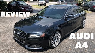 2010 AUDI A4 REVIEW [upl. by Lussier756]