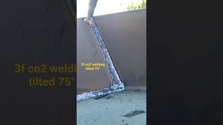 3f co2 welding angle 75° weldding [upl. by Steffane930]