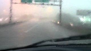 Driving in Extremely Heavy Rain [upl. by Inan]