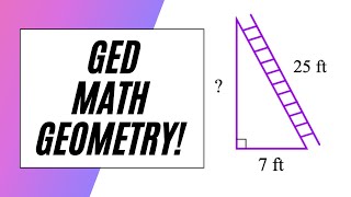 Solve 5 GED Geometry Problems [upl. by Nosyk]