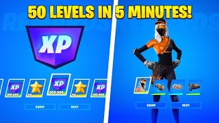 FORTNITE INFINITE XP GLITCH IN CHAPTER 5  50 LEVELS IN 5 MINUTES [upl. by Marigolde]