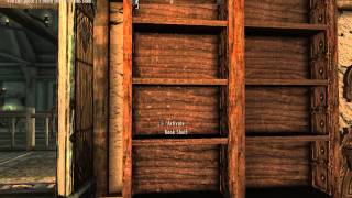 TES5  Skyrim  Lakeview Manor Library Enchanter AlchemyTower [upl. by Melony]