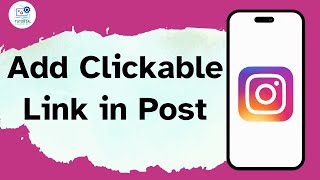 How To Add Clickable Link in Instagram Post [upl. by Norred]