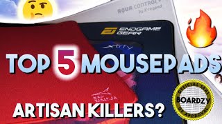 TOP 5 GAMING MOUSEPADS OF 2020 ONLY ACCURATE LIST [upl. by Alohs]