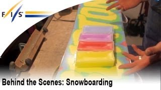 FIS Snowboarding waxer gives professional waxing tips in this behind the scenes video [upl. by Melloney208]