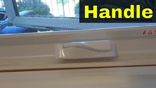 How To Replace Window Crank HandleTutorial For Beginners [upl. by Einttirb]