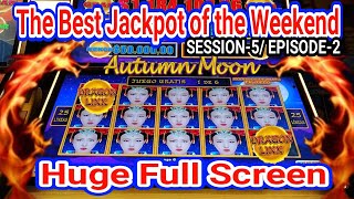 ⚠️EPIC JACKPOTS ALERT The BEST FULL SCREEN WIN on DRAGON LINK Slots SE5EP2 [upl. by Marler]