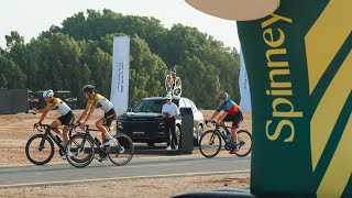 Jetour  Elite Group Holding  Official Vehicle Partner of Spinneys Dubai 92 Cycle Challenge BUR 1 [upl. by Llewxam370]