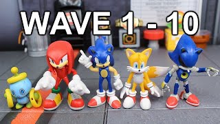 Jakks Pacific 25quot Sonic Figures Wave 110 [upl. by Adnoval]