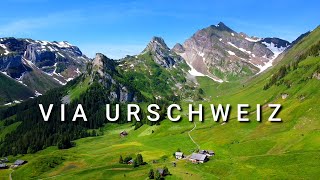 Via Urschweiz Wandern von Gitschenen zur Klewenalp Etappe 2 Kanton UriNidwalden Schweiz [upl. by Yokoyama]