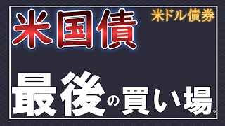 【債券投資】米ドル債券（米国債・米ドル社債）最後の買い場？金利はピークに近いかも・・・ [upl. by Ibmat399]