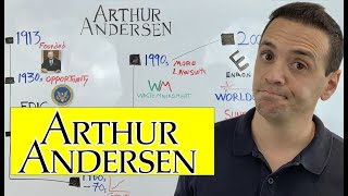 Arthur Andersen Collapse The Full Story Including The Major Fraud Cases They Were Involved In [upl. by Aihsoj314]