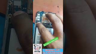 Samsung M11 On off button not working properly solution [upl. by Nueormahc]