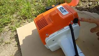 Roçadeira Stihl FS 160  Como Ligar [upl. by Maura]