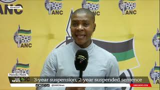 Three year suspension two year suspended sentence for Mpumalanga ANC suspended members [upl. by Egan658]