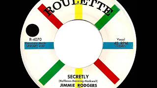 1958 HITS ARCHIVE Secretly  Jimmie Rodgers a 2 record [upl. by Grayson]