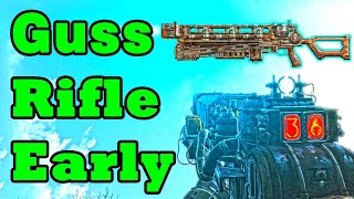 Fallout 4 Gauss Rifle Location Guide EARLY  AMMO Rare Secret Weapons [upl. by Idden]