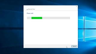 Windows 10  How to Create a USB Recovery Drive [upl. by Foster262]