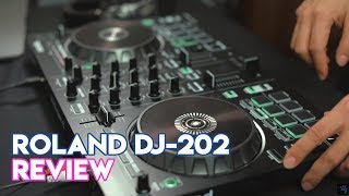 Roland DJ202 Serato DJ Pro Controller Review [upl. by Anivram255]