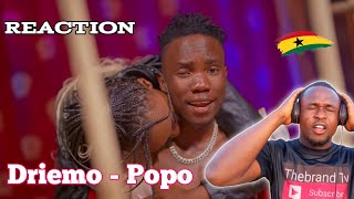 Ghanaian 🇬🇭 React To Driemo  Popo Official Video musicreaction reaction [upl. by Salkin]