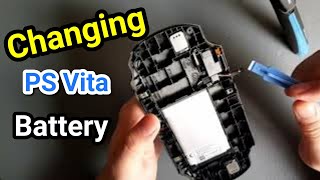 How To Change PS Vita Battery Fat Model  PS Vita 1000 [upl. by Sipple326]