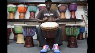 Drumskull Drums amp Bolokada Conde  Guinea Lenke Djembe  DSD08481 [upl. by Jessie510]