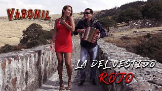 La Del Vestido Rojo · Video Oficial · Grupo Varonil [upl. by Queridas]