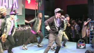 Justin Bieber performs quotOne Timequot live at Universal CityWalk [upl. by Lenhard]