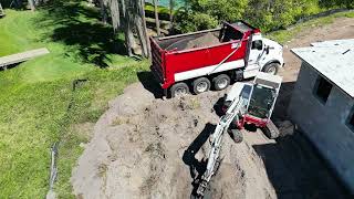 TB370 Excavator loading Kenworth T880 Dump truck [upl. by Cherianne]