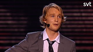 Björn Gustafsson  Carina Berg  Melodifestivalen 2008  SVT [upl. by Bael]