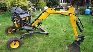 DIY Homemade Mini Excavator 360 Slew [upl. by Dylane]