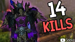 14 Kills amp BiS Legendary o  Gebrechen Hexenmeister  WoW PvP Shadowlands 901 • Deutsch [upl. by Anirok]