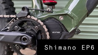 Shimano EP6 review  Marin Alpine Trail E1 2024  fine tune functions [upl. by Ardnaet321]