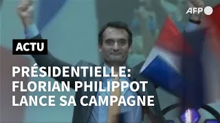 Florian Philippot en campagne quottoutes nos libertés seront immédiatement rétabliesquot  AFP Extrait [upl. by Engud]