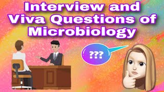 Interview and Viva Questions for microbiology and biotechnology students [upl. by Ireg]