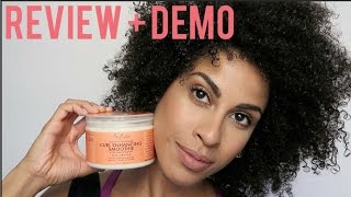 Shea Moisture Curl Enhancing Smoothie 3c4a  kinkysweat [upl. by Acirderf]